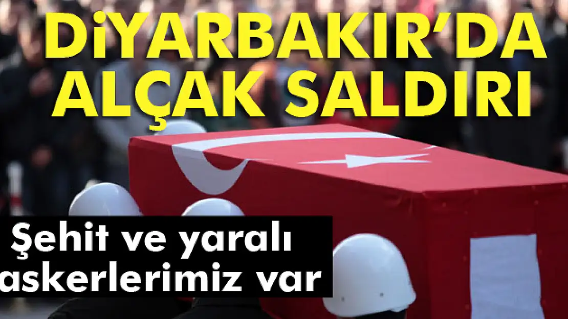 Silvan'da askere roketli saldırı: 1 şehit, 6 yaralı