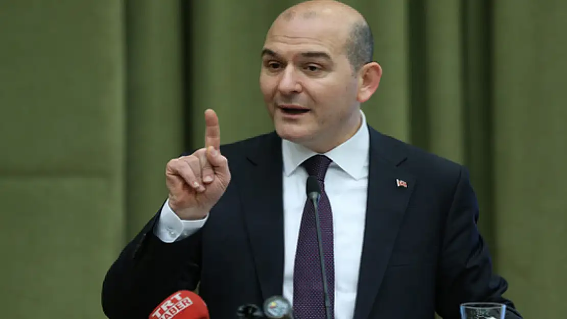 Bakan Süleyman Soylu: Şimdi çok konuşmanın zamanı değil