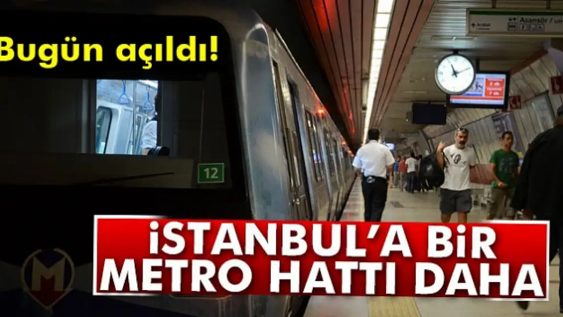 Kartal- Pendik metro hattı açıldı