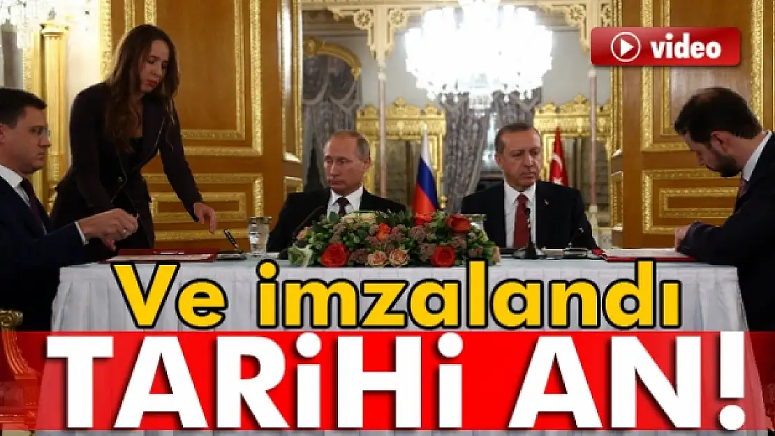 Türk Akımı anlaşması imzalandı