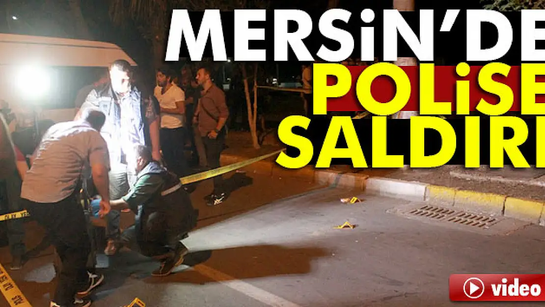 Mersin'de polise silahlı saldırı: 3 yaralı