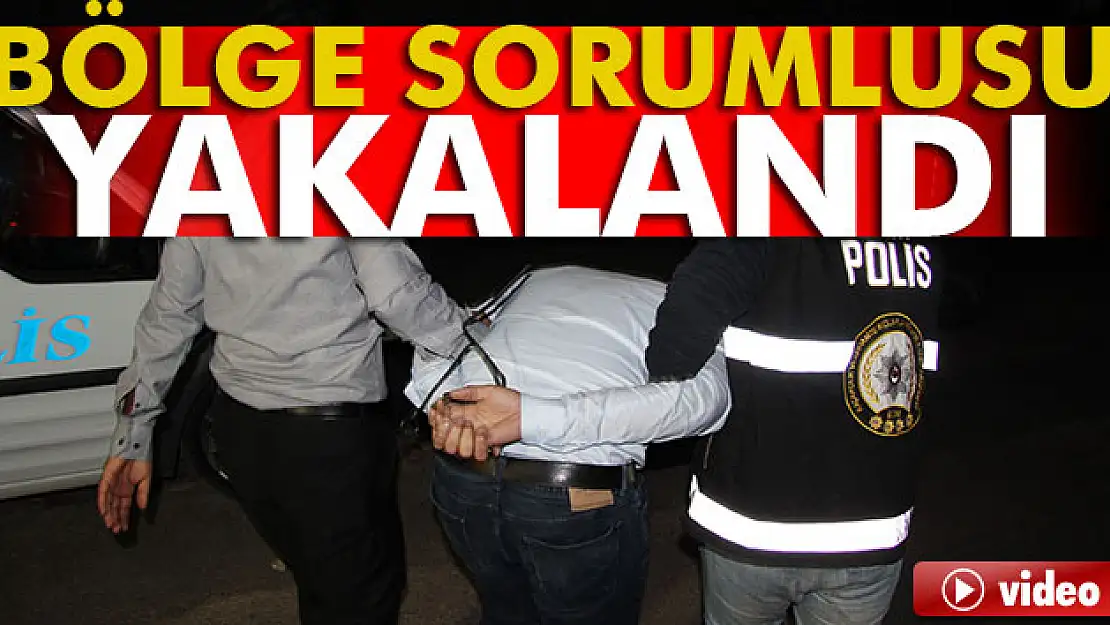 Bölge sorumlusu öğrenci evinde yakalandı