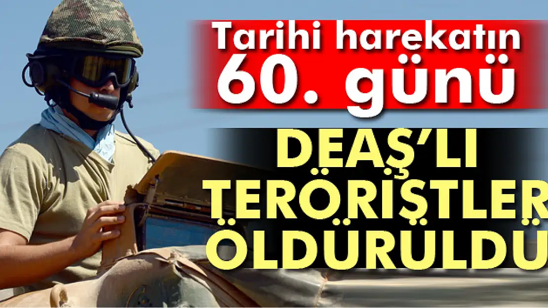 TSK: '2 DEAŞ terör örgütü mensubu etkisiz hale getirildi'