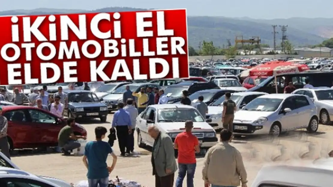 Sıfır otomobiller kampanya yaptı, ikinci el otomobiller elde kaldı