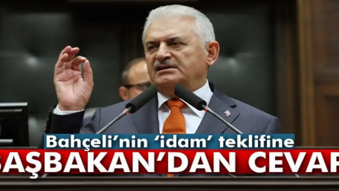 Başbakan'dan 'idam' açıklaması