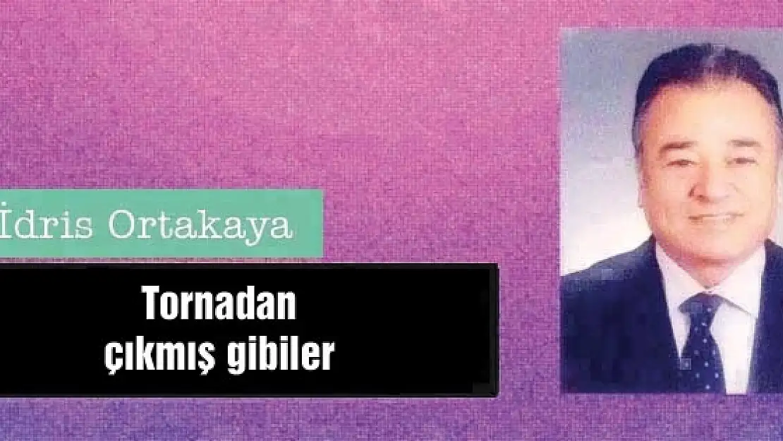 Tornadan çıkmış gibiler