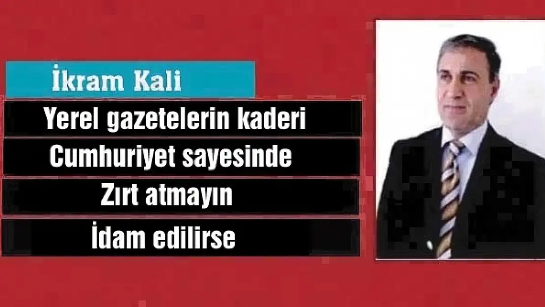 Yerel gazetelerin kaderi