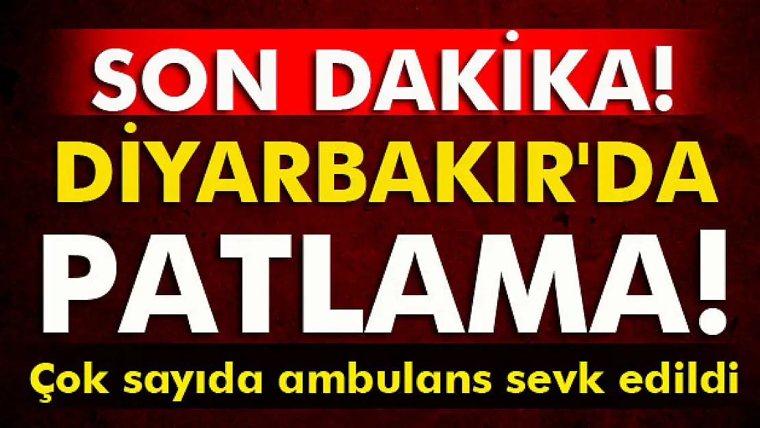 Diyarbakır'da emniyete bombalı saldırı