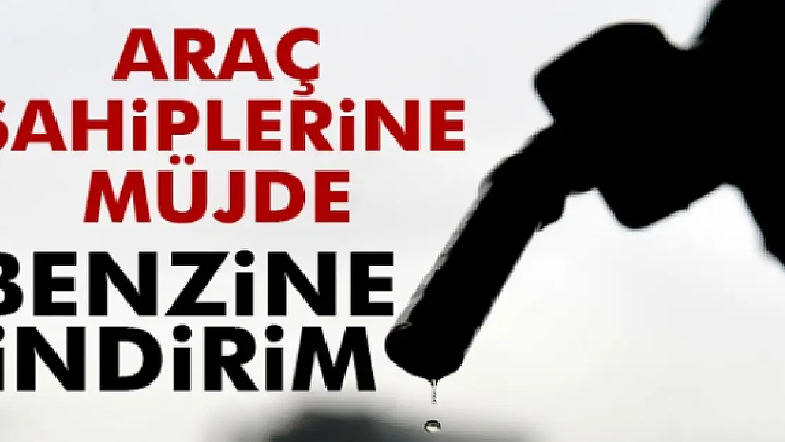 Benzine 8 kuruş indirim geldi