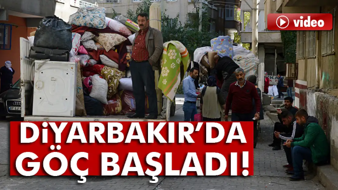 Diyarbakırdaki patlamanın ardından bölgede göç başladı