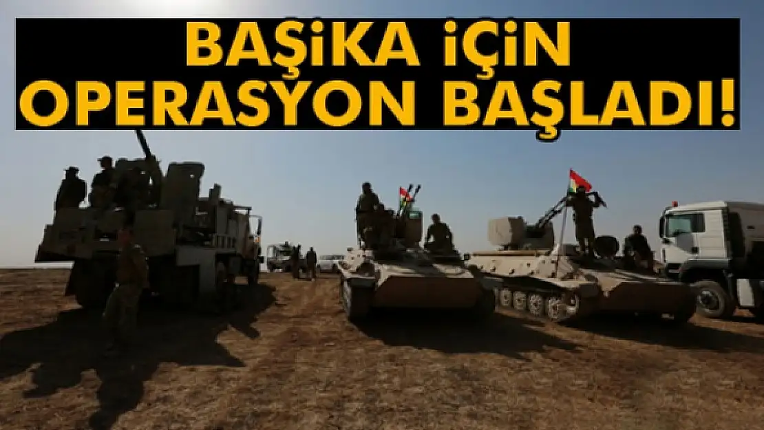 Peşmerge Başikaya operasyon başlattı