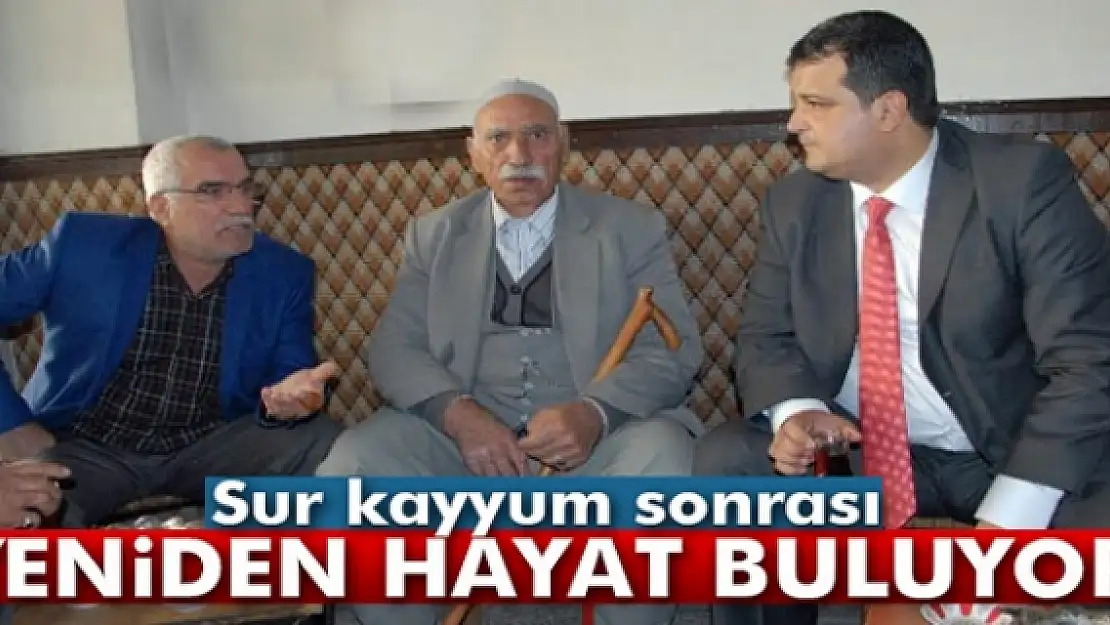 Sur kayyum sonrası yeniden hayat buluyor