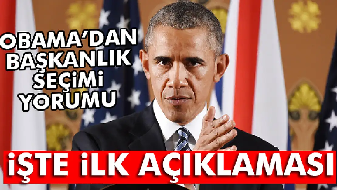 Obama: 'Bizler şimdi ülkenin başarısı için bir araya gelmeliyiz'