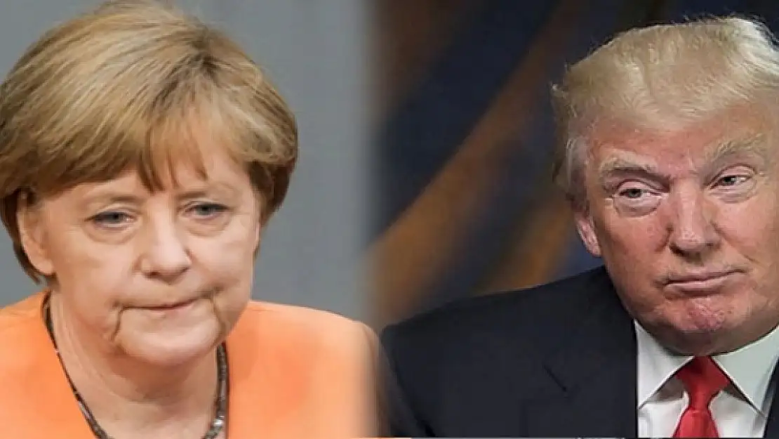 Merkel, Trump'la görüştü