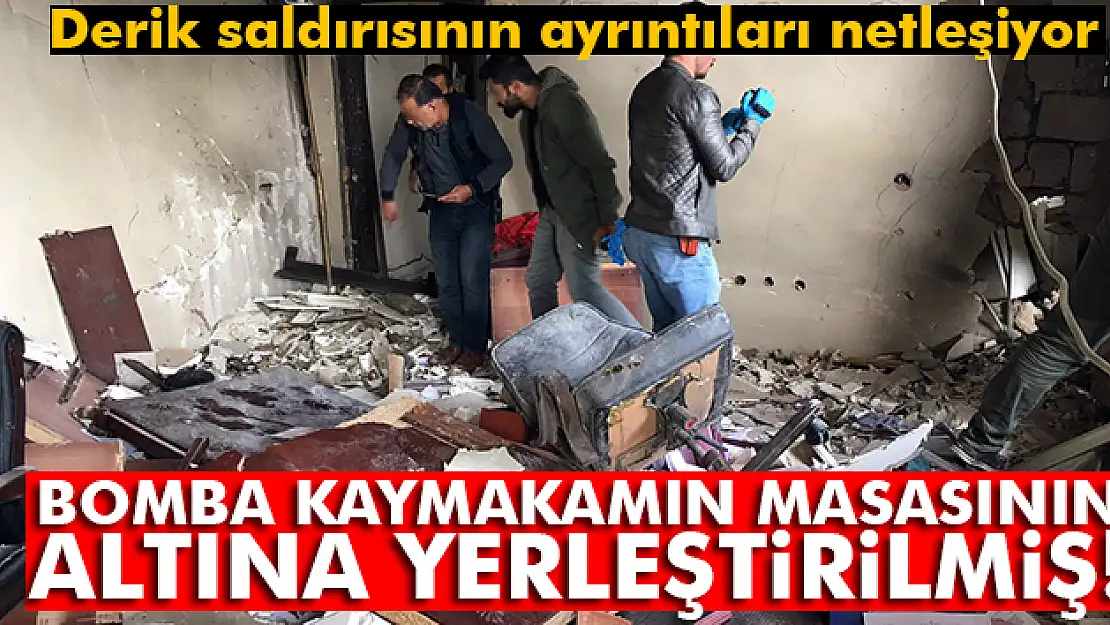 Derik saldırısının ayrıntıları netleşiyor