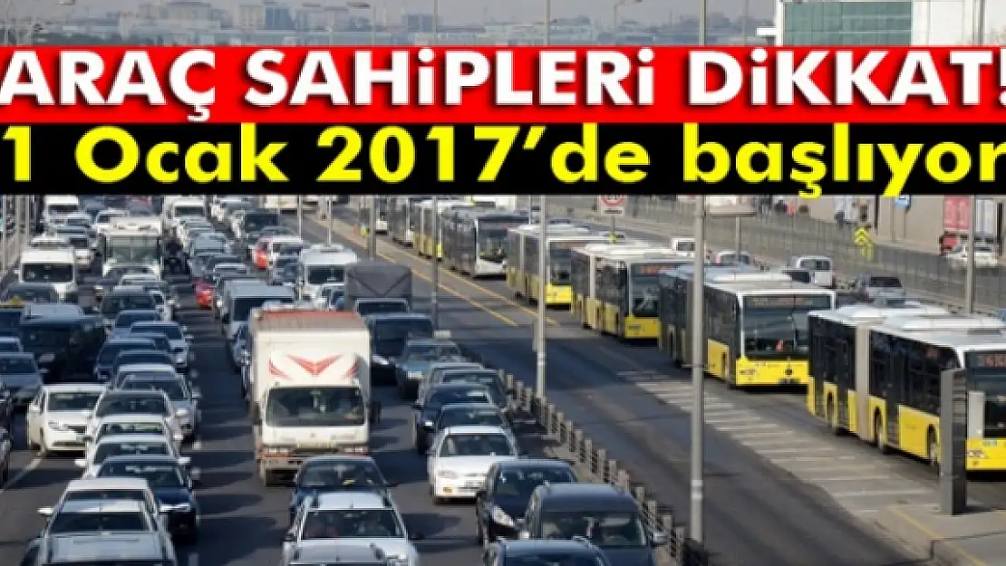 Ticari taşıt kullanımına belge zorunluluğu getirildi