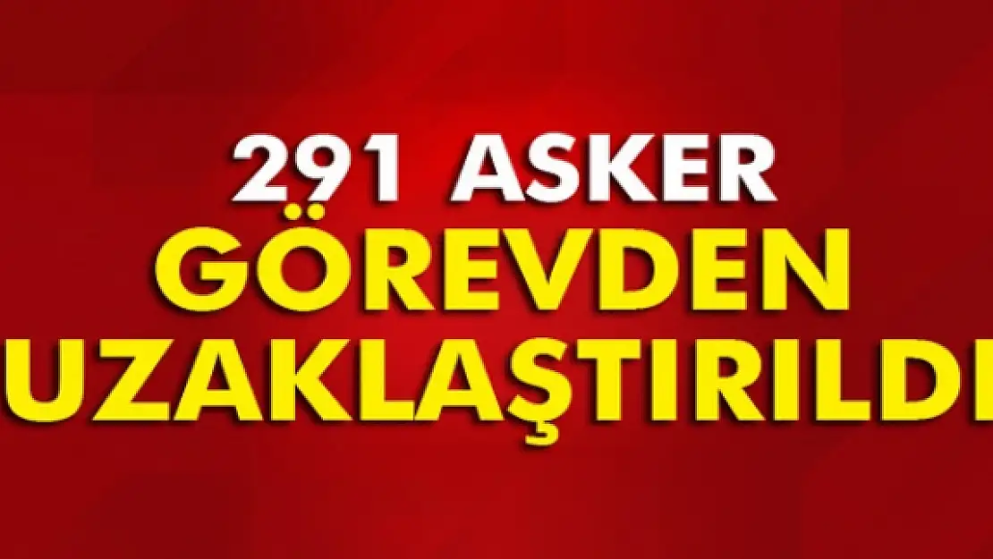 Deniz Kuvvetlerinden 291 personel görevden uzaklaştırıldı