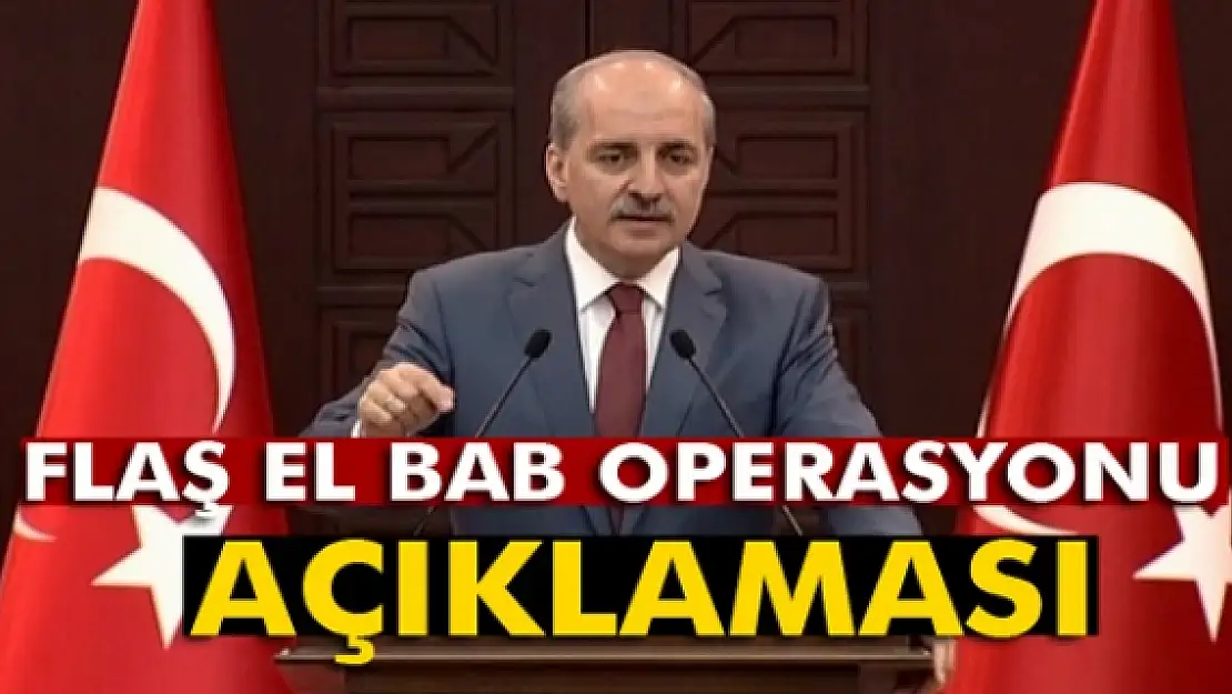 Hükümetten 'El Bab' açıklaması