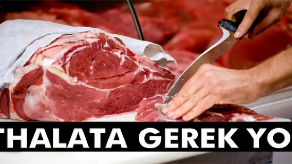 Et üretimi artıyor, ithalata gerek yok