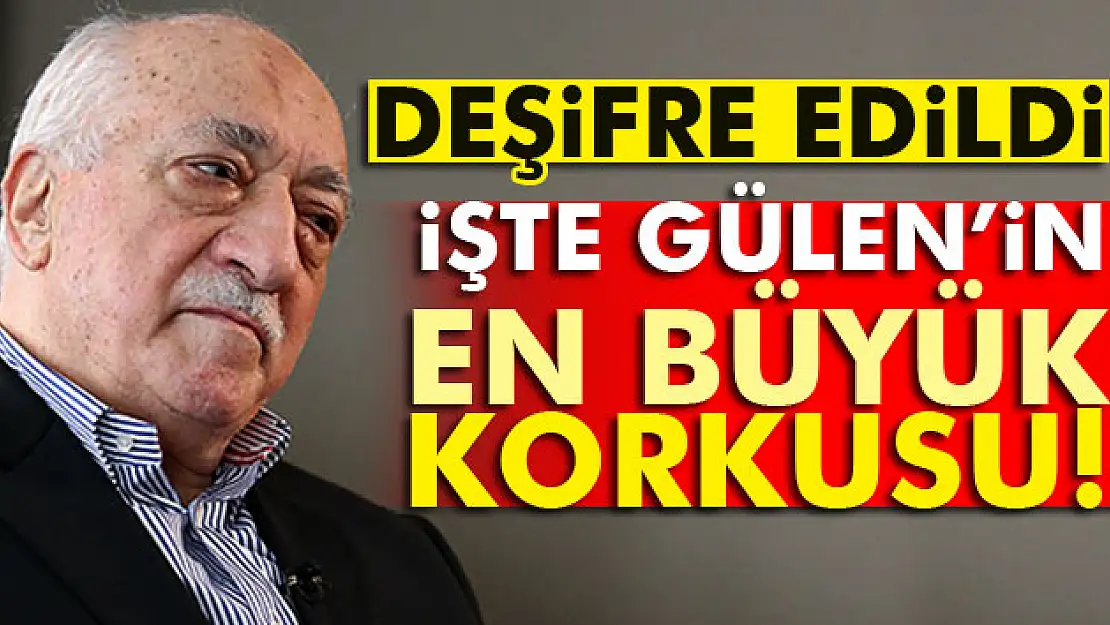 Gülen hapisten korkuyor