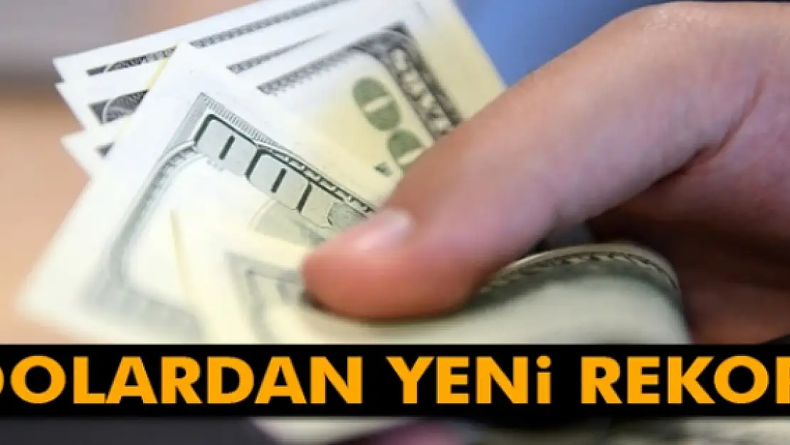 Dolar 3,32'yi de aştı