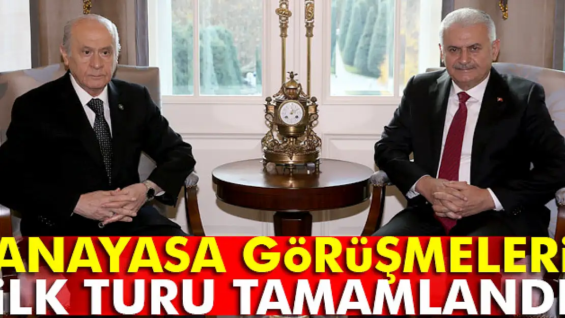 Anayasa görüşmelerinin ilk turu tamamlandı