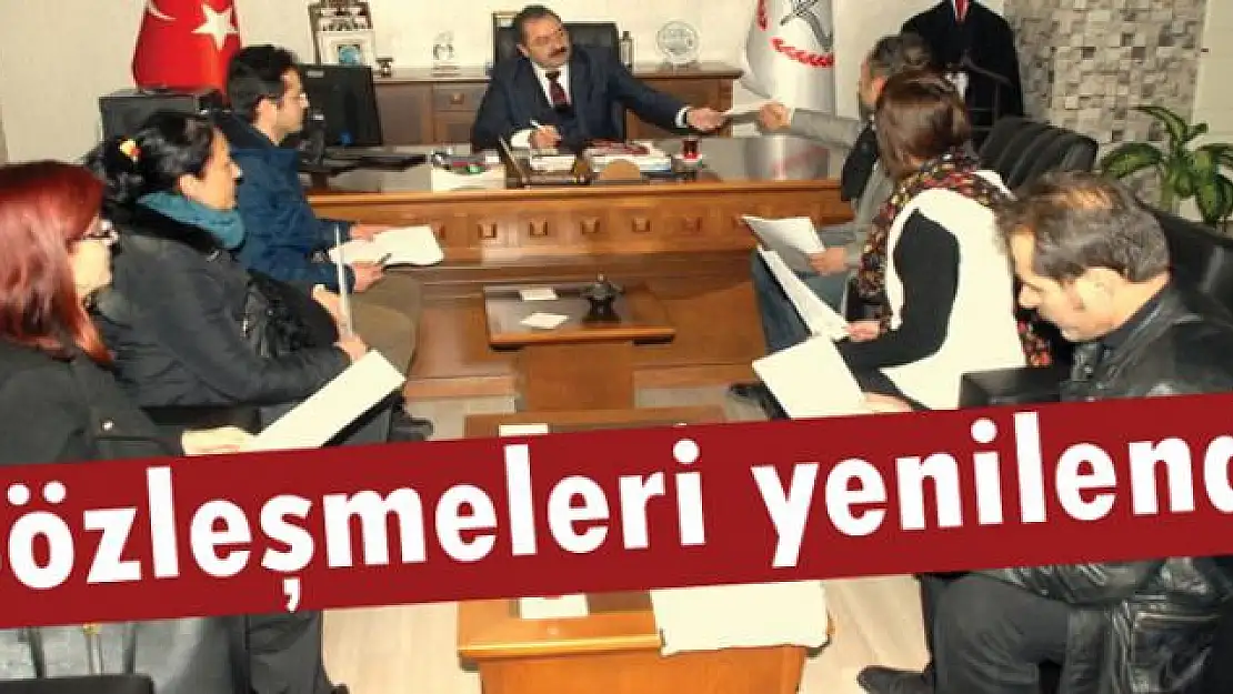 Sözleşmeli öğretmenlerin hizmet sözleşmeleri yenilendi