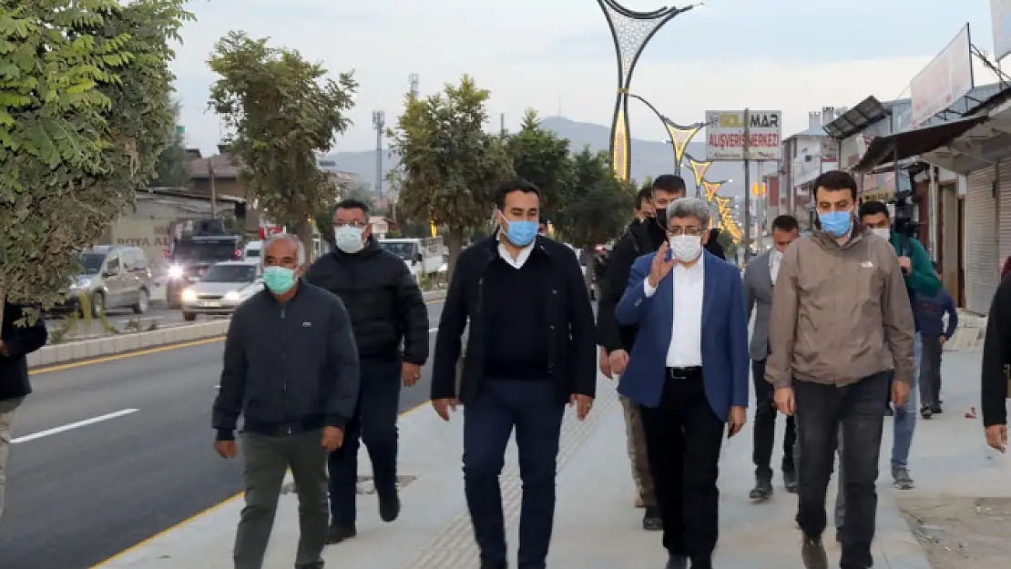 HACIBEKİR CADDESİ'NİN İLK ETABI TAMAMLANDI