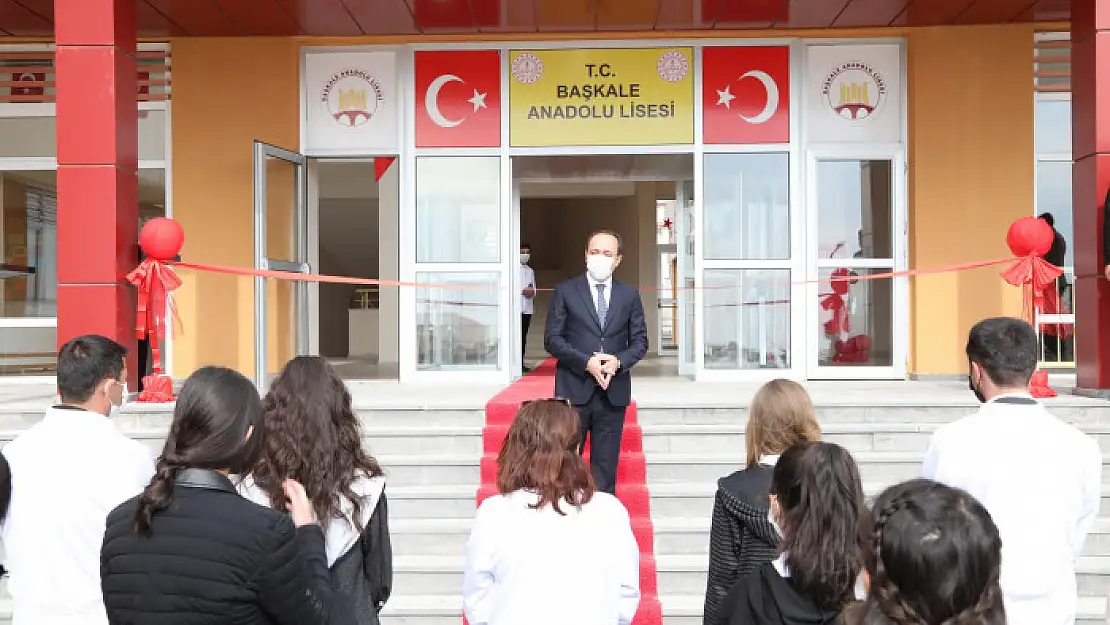 Başkale Anadolu Lisesi eğitim öğretime açıldı