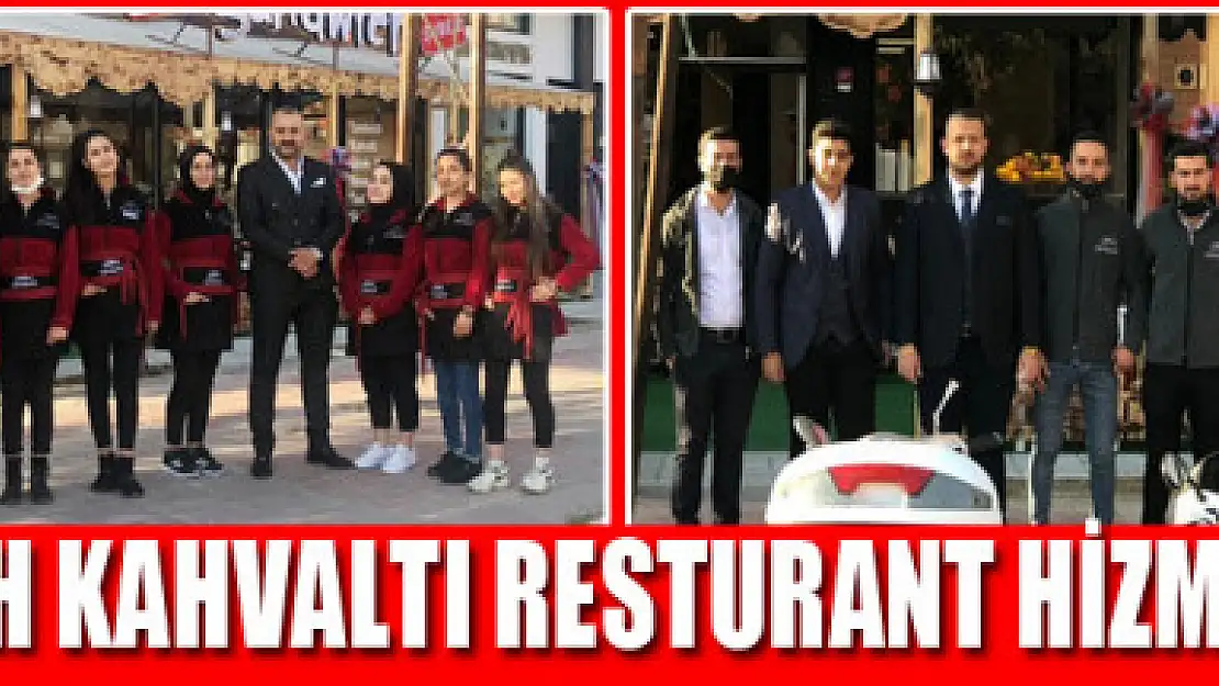 SANDWİCH KAHVALTI RESTURANT HİZMETE AÇILDI