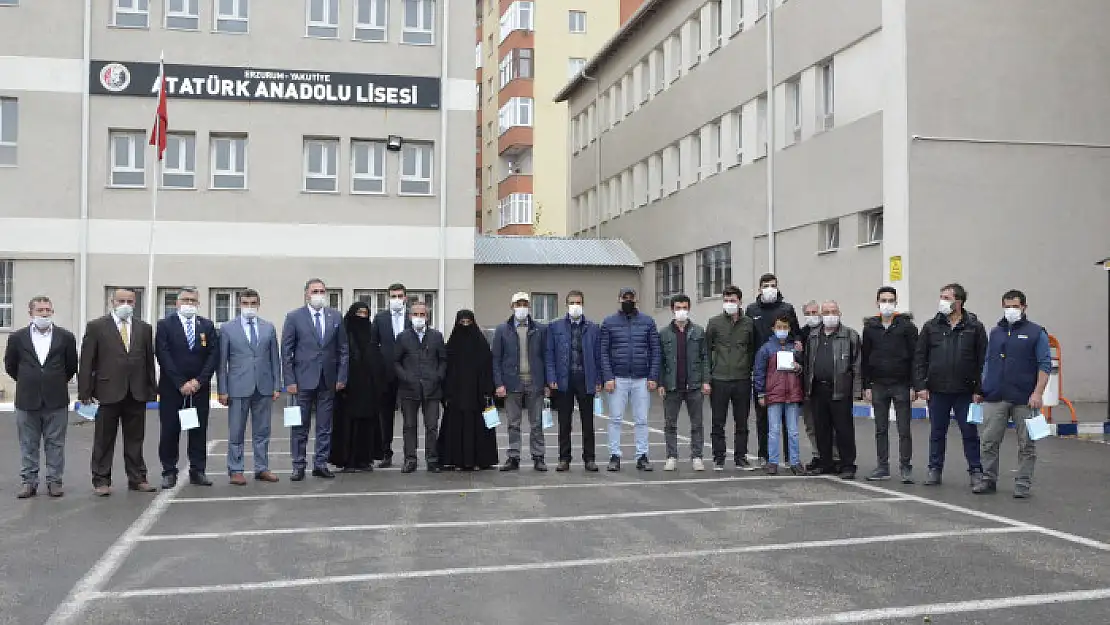 Erzurumlu şehidin ismi Atatürk Lisesi'nde yaşatılacak