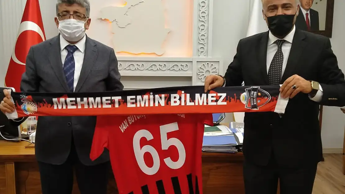 Başkan Solmaz'dan Vali Bilmez'e ziyaret