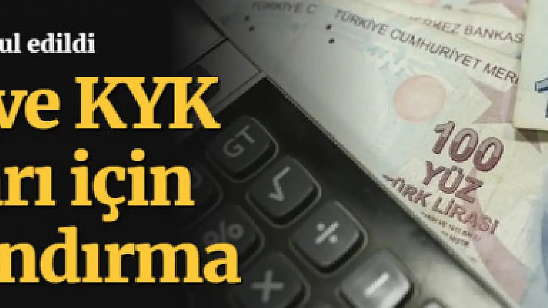 ÖTV, tüm idari para cezaları, KYK borçları yapılandırılabilecek