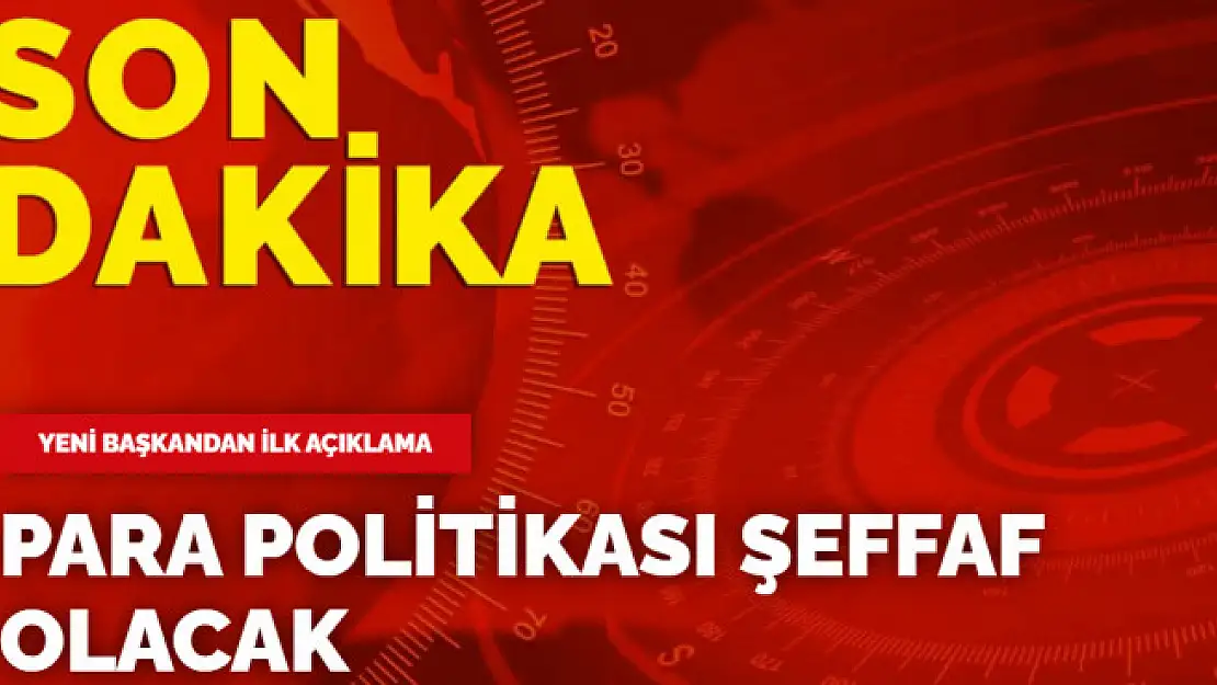 Naci Ağbal: Para politikası şeffaf olacak