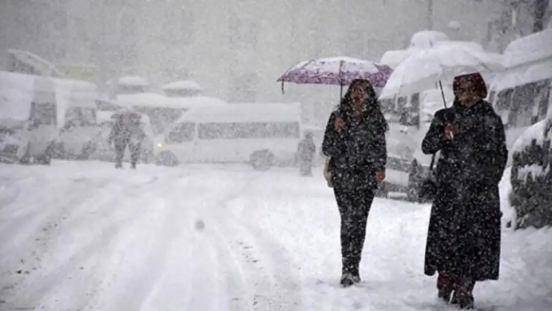 Van ve Hakkari için kar yağışı uyarısı