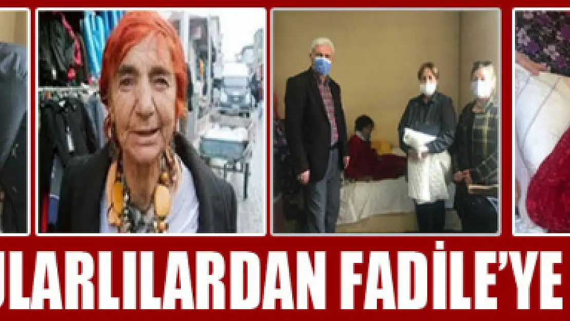 MAVİ FULARLILARDAN FADİLE'YE ZİYARET