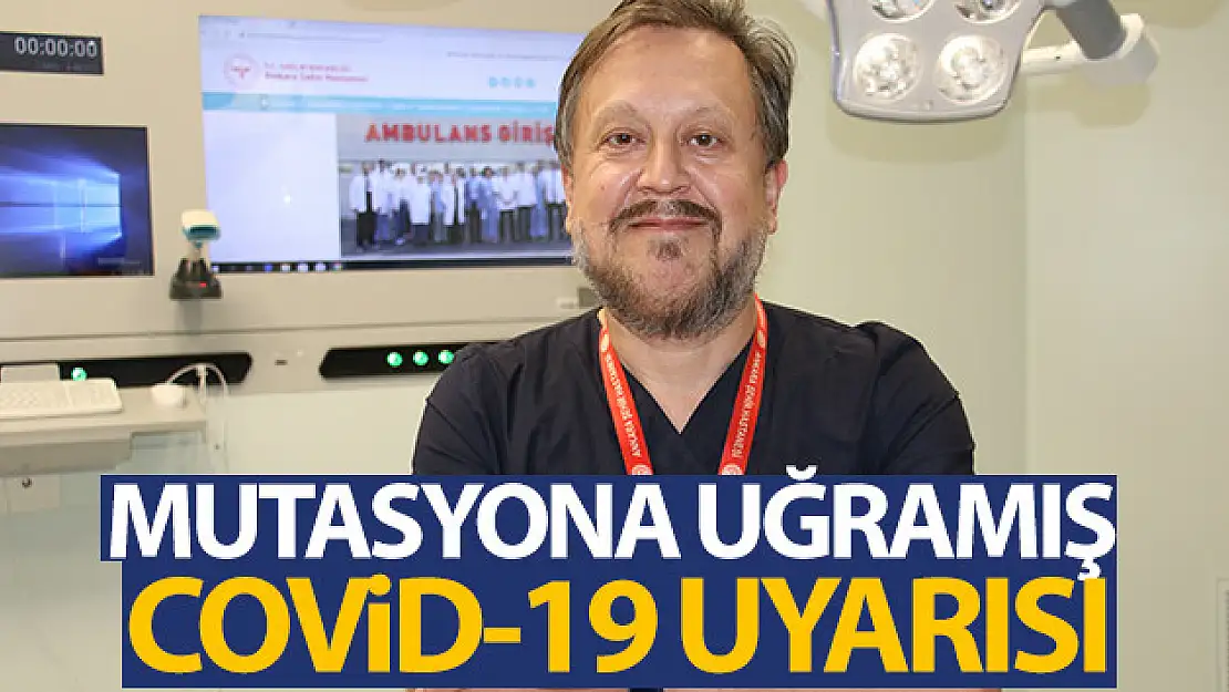 Prof. Dr. Oğuztürk vizonlarda görülen mutasyona uğramış Covid-19 virüsü hakkında uyardı