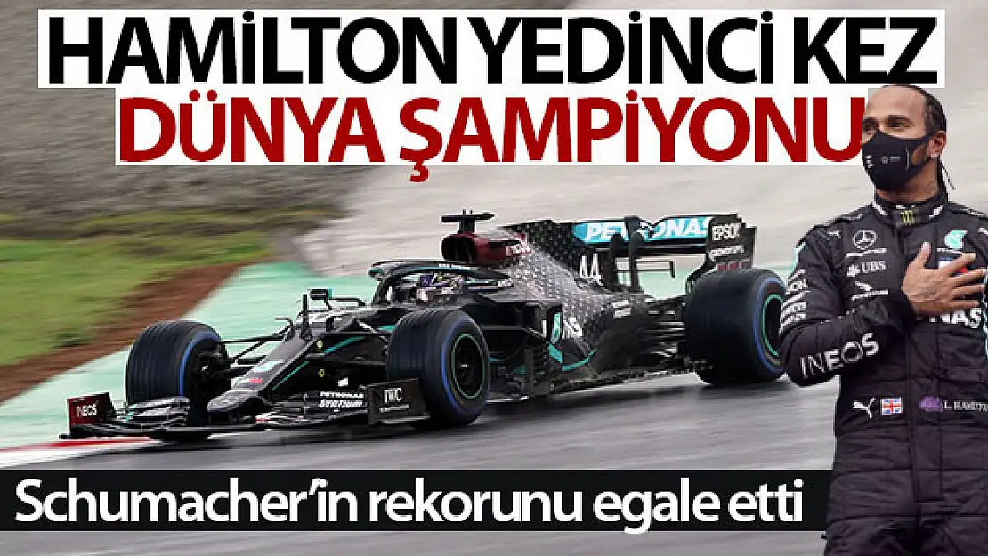 Lewis Hamilton, İstanbul'da şampiyonluğunu ilan etti