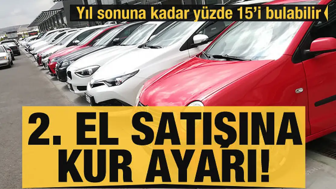 İkinci el araç satışına kur ayarı