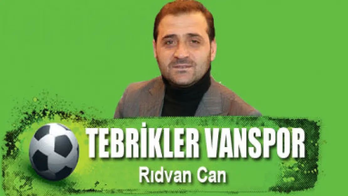 TEBRİKLER VANSPOR