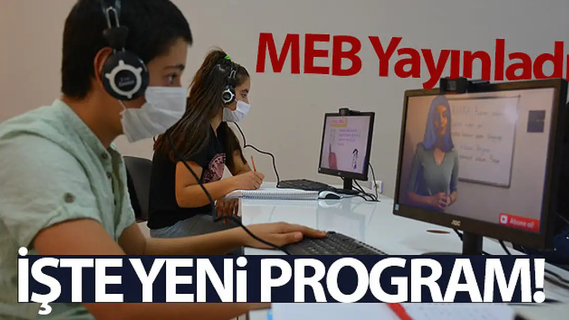 Milli Eğitim Bakanlığı ara tatil sonrası ilk haftanın programını paylaştı