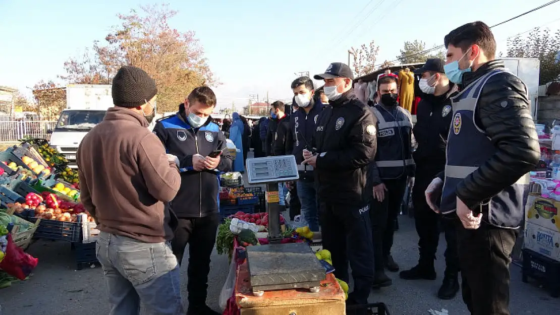 Van'da pazar yerlerinde sıkı denetim