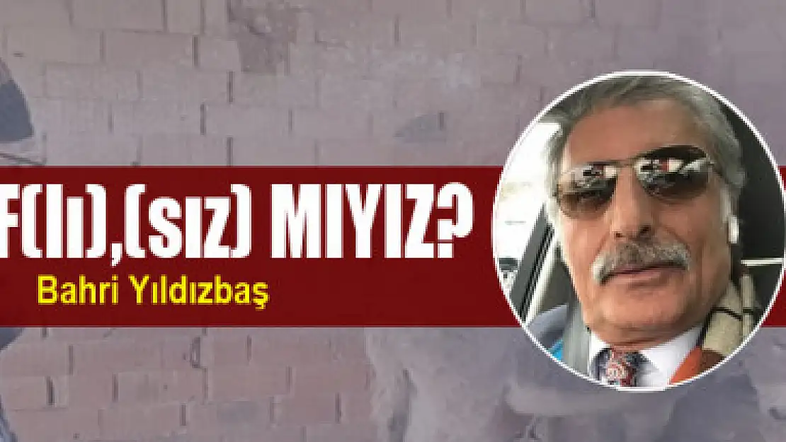 İNSAF(lı),(sız) MIYIZ?