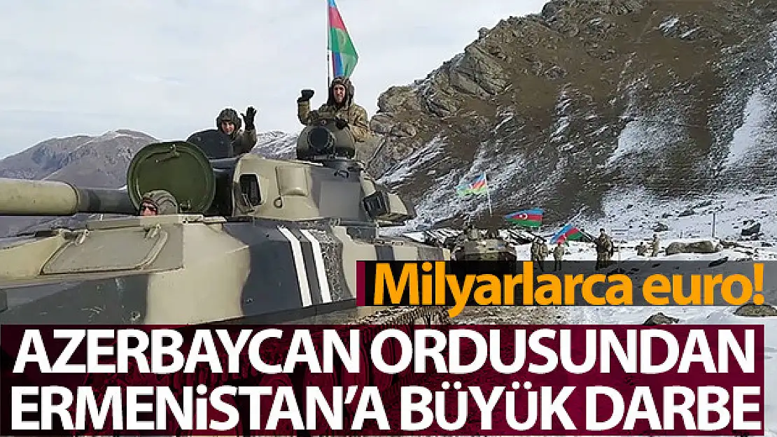 Azerbaycan ordusunun, Ermenistan'a uğrattığı zarar 4.8 milyar dolar