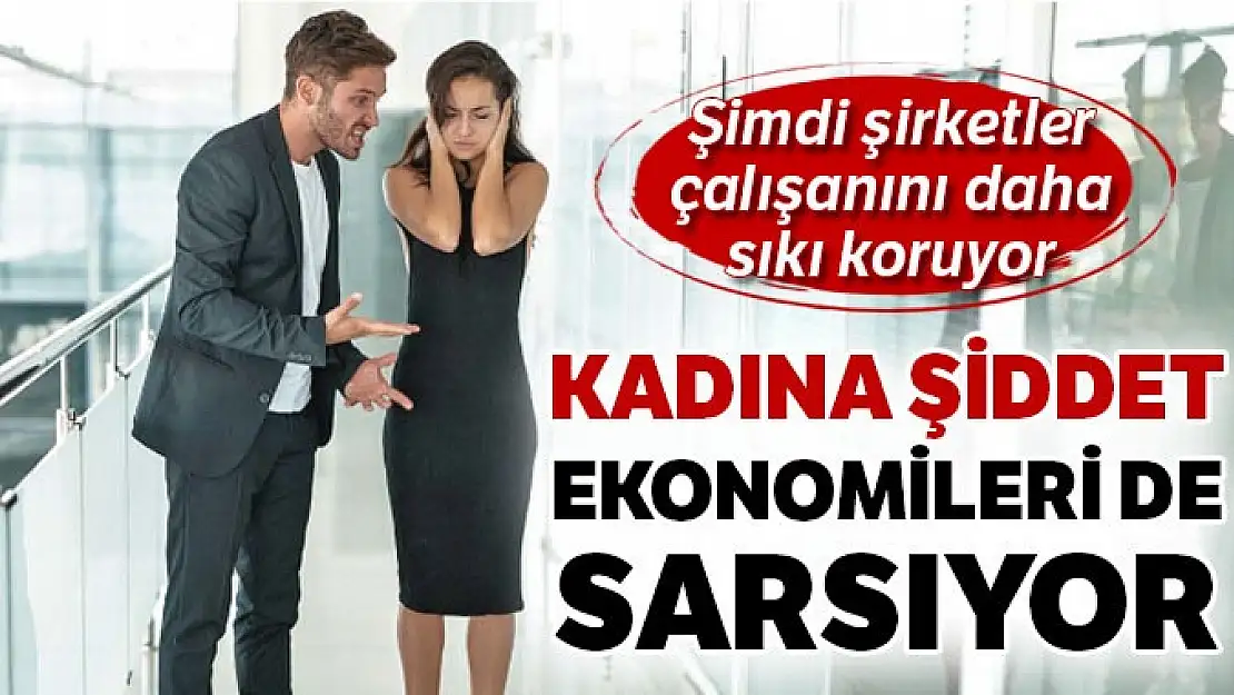 Kadına şiddet ekonomileri de sarsıyor