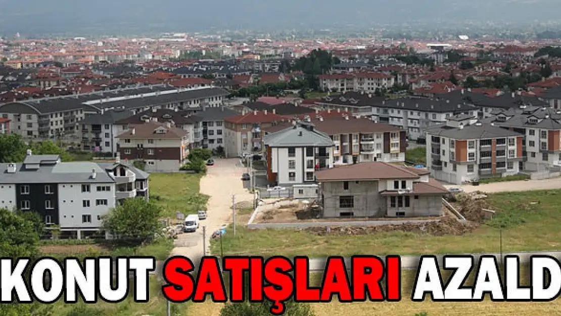 Konut satışları Kasım'da yüzde 18,7 azaldı