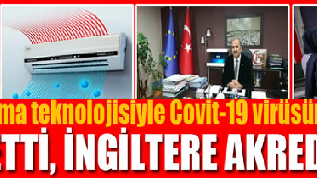 Bu cihaz plazma teknolojisiyle Covit-19 virüsünü yok ediyor