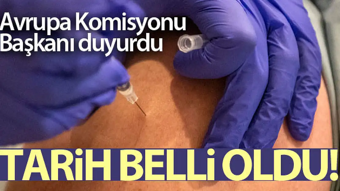 Avrupa ülkelerinde korona aşılamasının başlayacağı tarih belli oldu