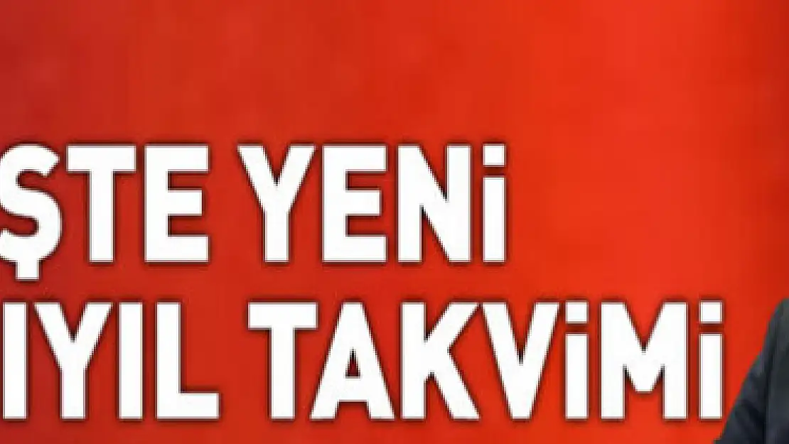 Bakan Selçuk açıkladı! İşte yeni yarıyıl takvimi