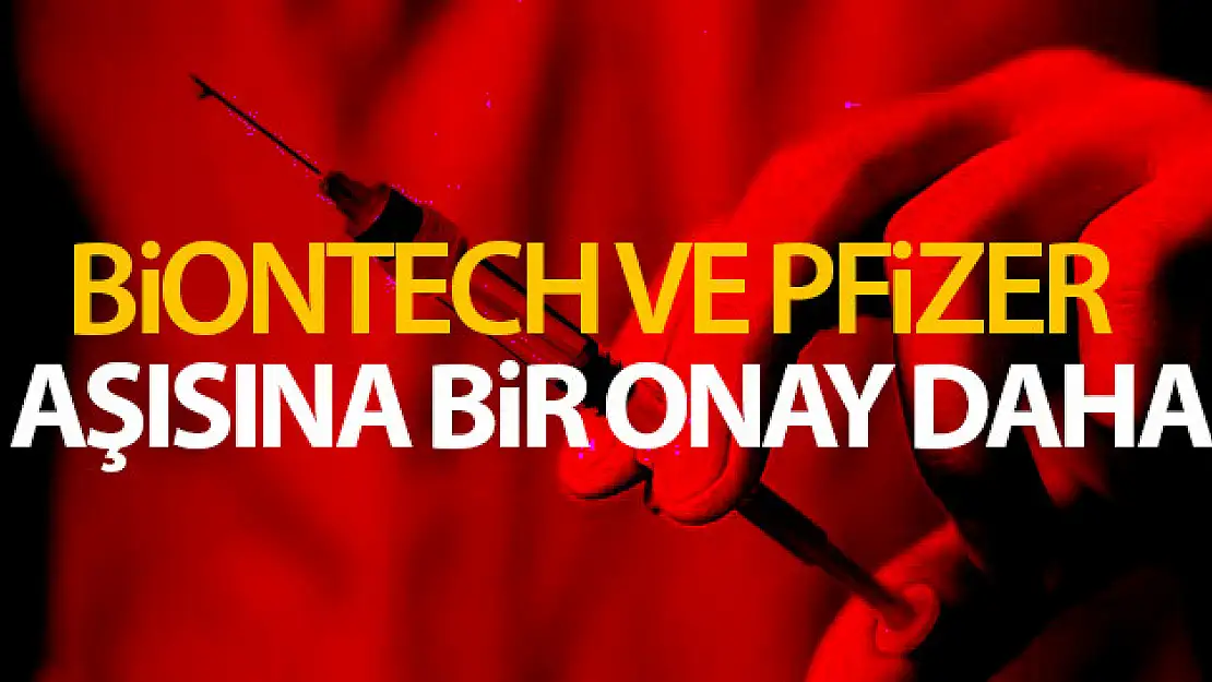 Avrupa İlaç Ajansı'ndan BioNTech ve Pfizer'in geliştirdiği Covid-19 aşısına onay